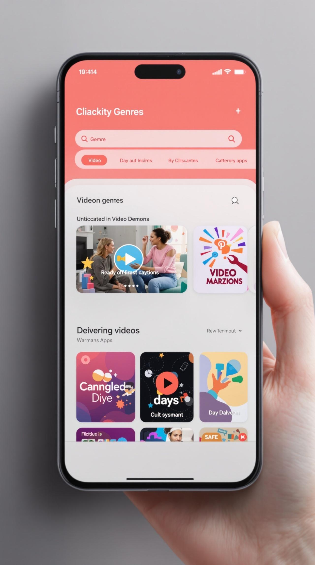 桔子视频 - 桔子视频APP分类浏览界面 桔子视频APP分类浏览界面